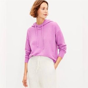 LOU & GREY, size XL, SUPERSOFT sweater hoodie, pink/purple.